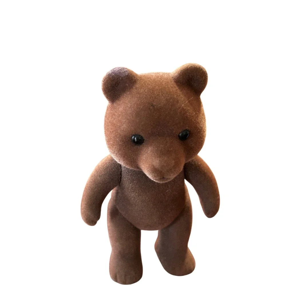Vintage Calico Critters‎ Sylvanian Families Twin Boy Girl Brown Bear  Figures